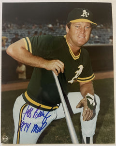 Jeff Burroughs Signed Autographed "1974 MVP" Glossy 8x10 Photo - Oakland A's Athletics