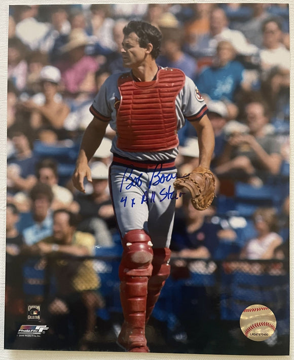 Bob Boone Signed Autographed 
