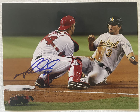 Mike Napoli Signed Autographed Glossy 8x10 Photo - Los Angeles Angels