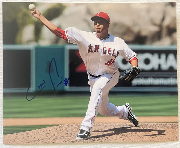 Ernesto Frieri Signed Autographed Glossy 8x10 Photo - Los Angeles Angels