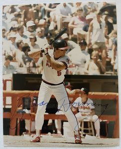 Brian Downing Signed Autographed Glossy 8x10 Photo - California Angels
