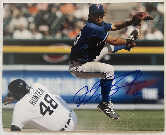 Rougned Odor Signed Autographed Glossy 8x10 Photo - Texas Rangers