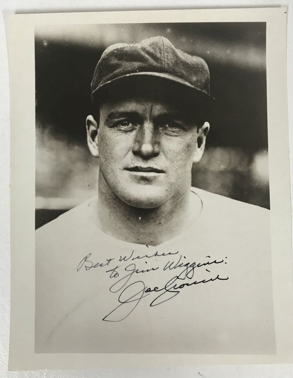 Joe Cronin Signed (d. 1984) Autographed Vintage Glossy 8x10 Photo - Boston Red Sox