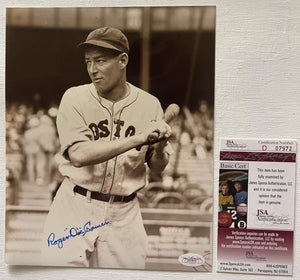 Roger "Doc" Cramer (d. 1990) Signed Autographed Glossy 8x10 Photo Boston Red Sox - JSA Authenticated