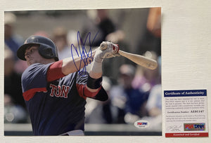 Christian Vazquez Signed Autographed Glossy 8x10 Photo Boston Red Sox - Beckett BAS Authenticated