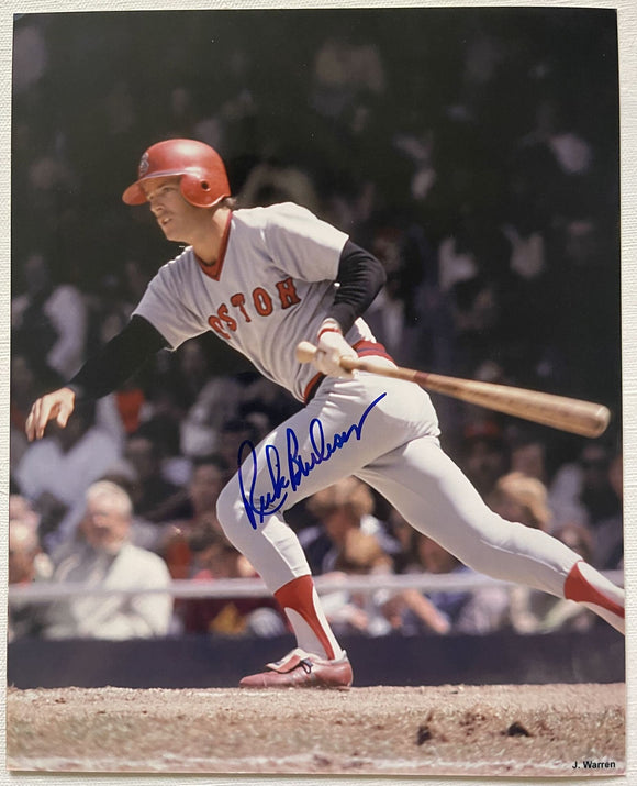 Rick Burleson Signed Autographed Glossy 8x10 Photo - Boston Red Sox