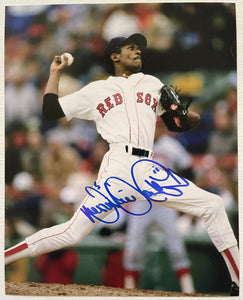 Dennis "Oil Can" Boyd Signed Autographed Glossy 8x10 Photo - Boston Red Sox