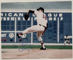 Jim Lonborg Signed Autographed "Cy Young 67" Glossy 8x10 Photo - Boston Red Sox