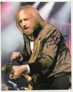 Tom Petty (d. 2017) Signed Autographed Glossy 8x10 Photo - COA Matching Holograms