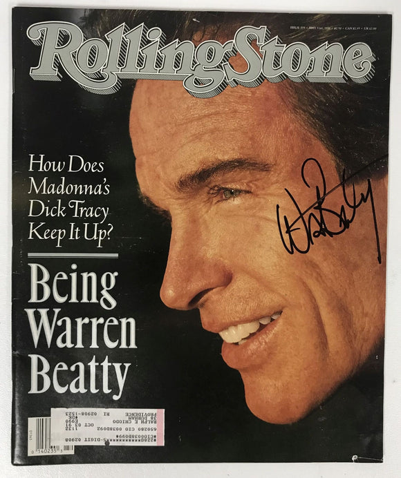 Warren Beatty Signed Autographed Complete 