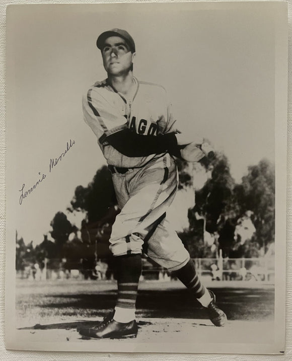 Lennie Merullo (d. 2015) Signed Autographed Vintage Glossy 8x10 Photo - Chicago Cubs