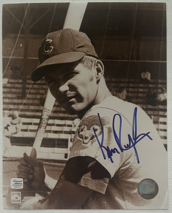 Ken Rudolph Signed Autographed Glossy 8x10 Photo - Chicago Cubs