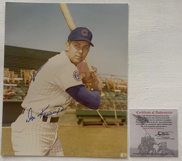 Don Kessinger Signed Autographed Glossy 8x10 Photo - Chicago Cubs