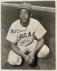 Monte Irvin Signed Autographed "HOF 73" Glossy 8x10 Photo - Chicago Cubs