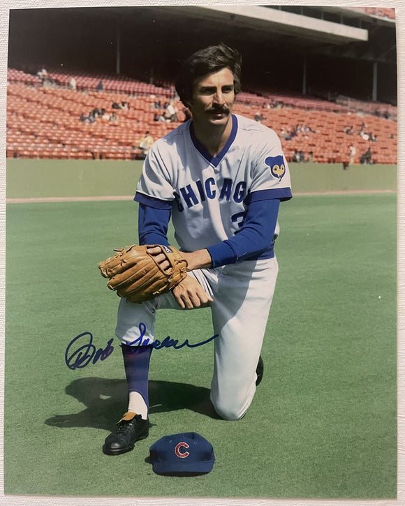 Bob Locker (d. 2022) Signed Autographed Glossy 8x10 Photo - Chicago Cubs