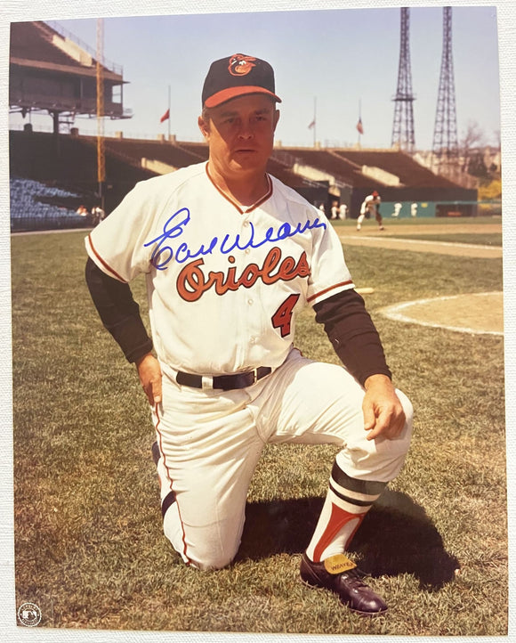 Earl Weaver (d. 2013) Signed Autographed Glossy 8x10 Photo - Baltimore Orioles