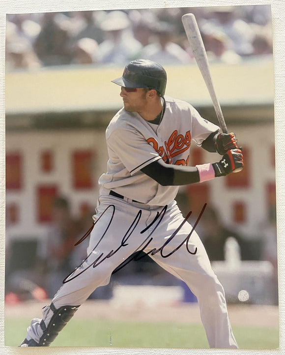 Nick Markakis Signed Autographed Glossy 8x10 Photo - Baltimore Orioles