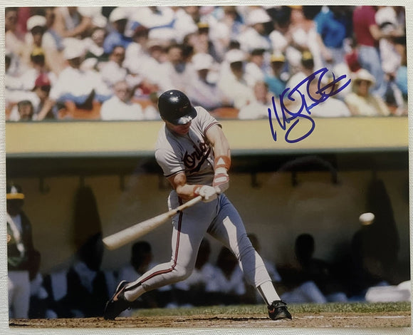 Mickey Tettleton Signed Autographed Glossy 8x10 Photo - Baltimore Orioles