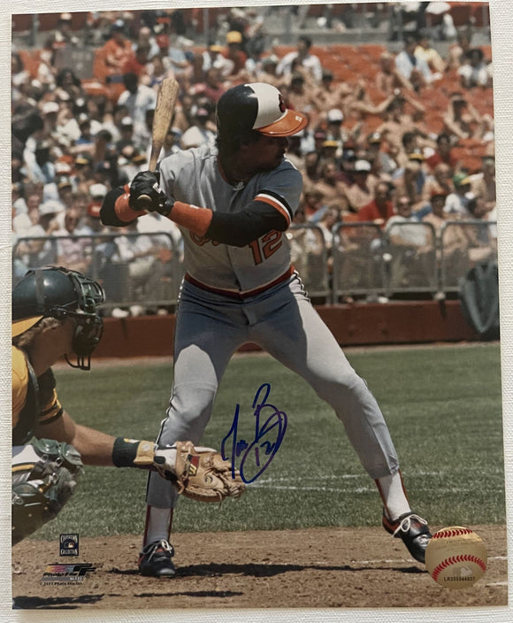 Juan Beniquez Signed Autographed Glossy 8x10 Photo - Baltimore Orioles