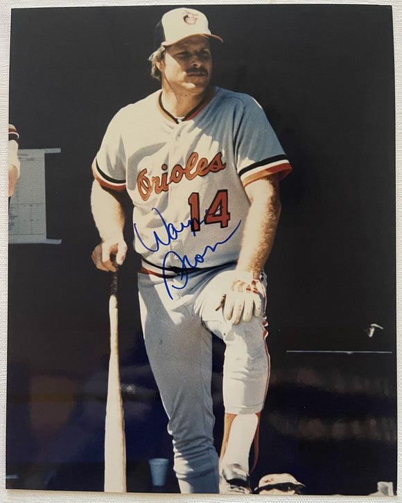 Wayne Gross Signed Autographed Glossy 8x10 Photo Baltimore Orioles - Stacks of Plaques