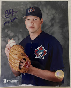 Chris Carpenter Signed Autographed Glossy 8x10 Photo - Toronto Blue Jays