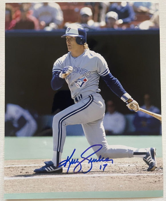 Kelly Gruber Signed Autographed Glossy 8x10 Photo - Toronto Blue Jays