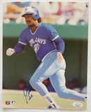 George Bell Signed Autographed Color 8x10 Photo Toronto Blue Jays - JSA Authenticated