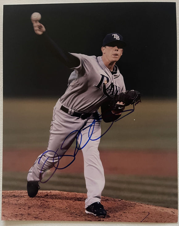 Jeremy Hellickson Signed Autographed Glossy 8x10 Photo - Tampa Bay Rays