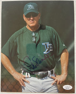 Joe Maddon Signed Autographed Glossy 8x10 Photo Tampa Bay Rays - JSA Authenticated