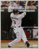 Evan Longoria Signed Autographed Glossy 8x10 Photo Tampa Bay Rays - JSA Authenticated