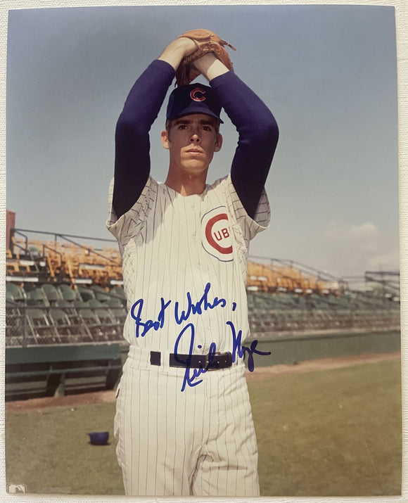 Rich Nye Signed Autographed Glossy 8x10 Photo - Chicago Cubs