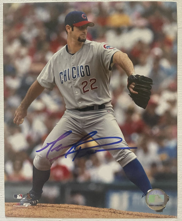 Mark Prior Signed Autographed Glossy 8x10 Photo - Chicago Cubs