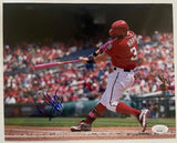 Bryce Harper Signed Autographed Glossy 8x10 Photo Washington Nationals - JSA Authenticated