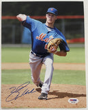 Zack Wheeler Signed Autographed Glossy 8x10 Photo New York Mets - PSA/DNA Authenticated