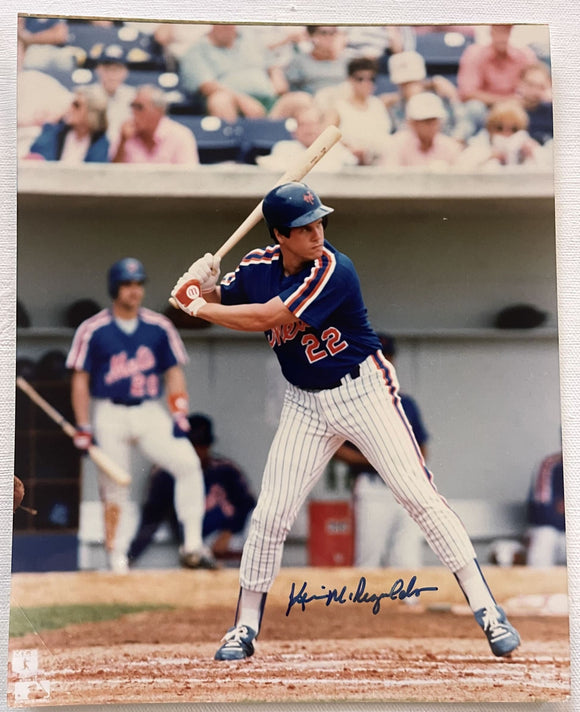 Kevin McReynolds Signed Autographed Glossy 8x10 Photo - New York Mets