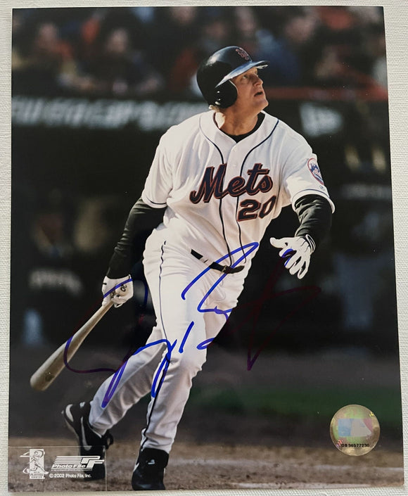 Jeromy Burnitz Signed Autographed Glossy 8x10 Photo - New York Mets