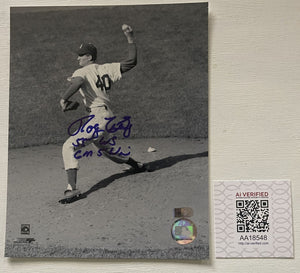 Roger Craig Signed Autographed "1955 World Series" Glossy 8x10 Photo Brooklyn Dodgers - AIV Authenticated