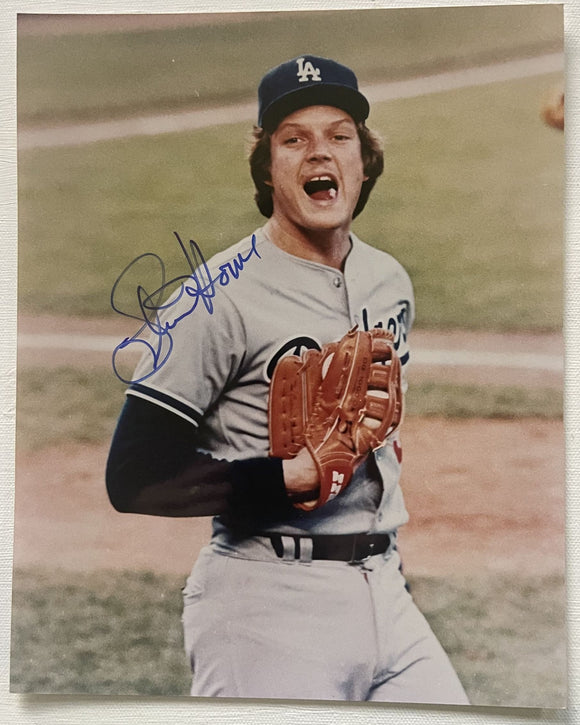Steve Howe (d. 2006) Signed Autographed Glossy 8x10 Photo - Los Angeles Dodgers
