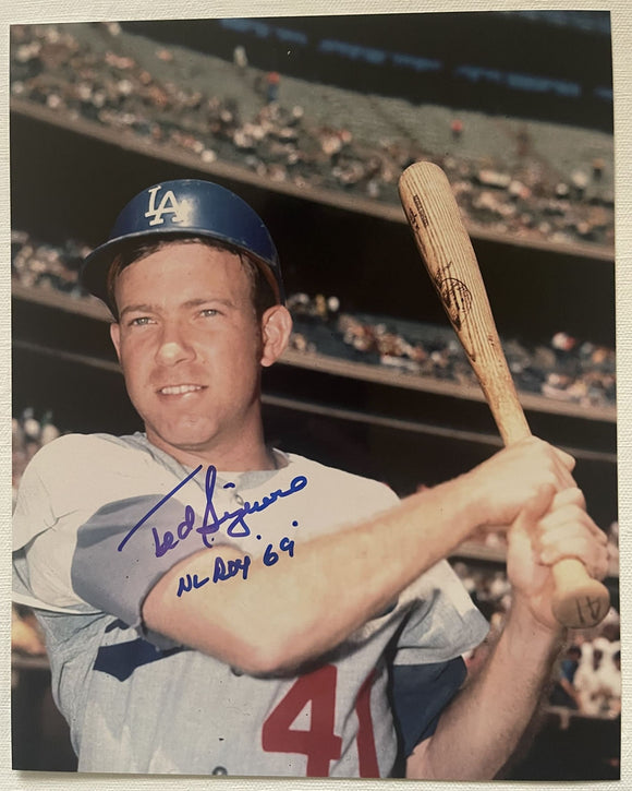 Ted Sizemore Signed Autographed 