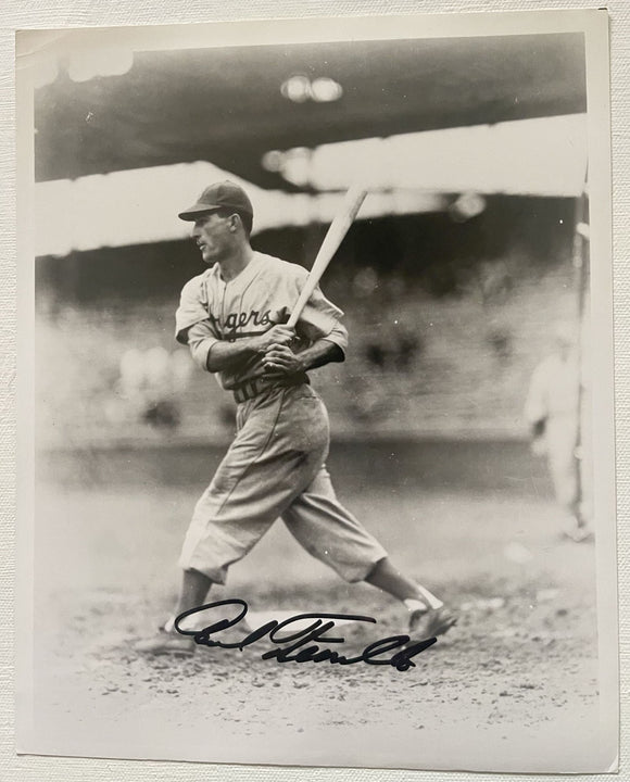 Carl Furillo (d. 1989) Signed Autographed Vintage Glossy 8x10 Photo - Brooklyn Dodgers