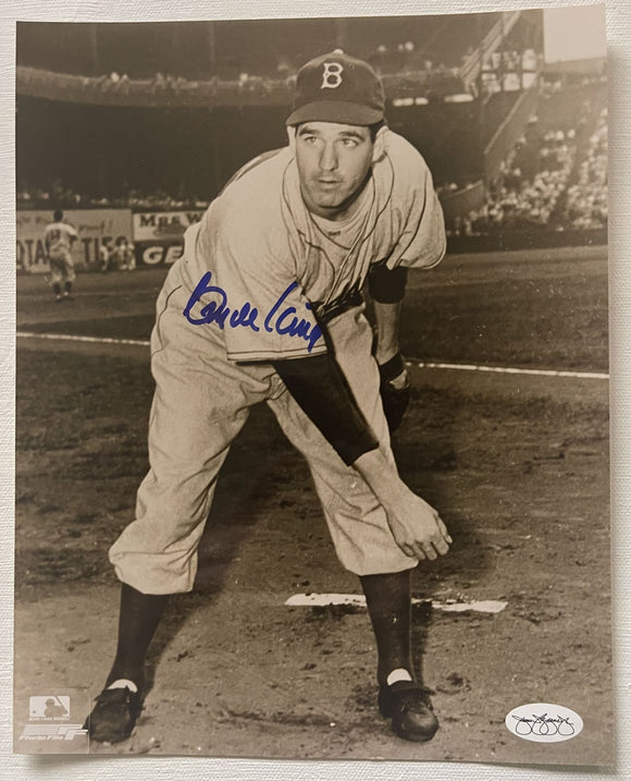 Clyde King (d. 2010) Signed Autographed Glossy 8x10 Photo Brooklyn Dodgers - JSA Authenticated