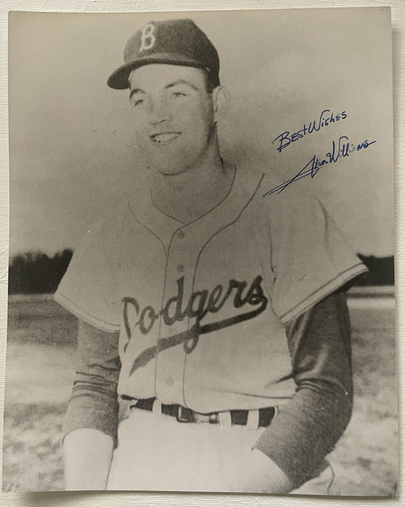 Stan Williams (d. 2021) Signed Autographed Glossy 8x10 Photo - Brooklyn Dodgers