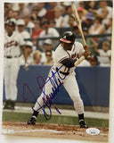 Terry Pendleton Signed Autographed Glossy 8x10 Photo Atlanta Braves - JSA Authenticated