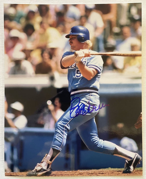 Bob Horner Signed Autographed Glossy 8x10 Photo - Atlanta Braves