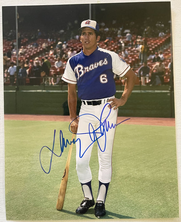 Davey Johnson Signed Autographed Glossy 8x10 Photo - Atlanta Braves