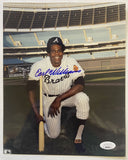 Earl Williams (d. 2013) Signed Autographed Glossy 8x10 Photo Atlanta Braves - JSA Authenticated