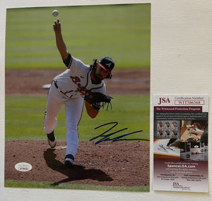 Ian Anderson Signed Autographed Glossy 8x10 Photo Atlanta Braves - JSA Authenticated
