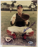 Del Crandall (d. 2021) Signed Autographed Glossy 8x10 Photo Milwaukee Braves - Beckett BAS Authenticated