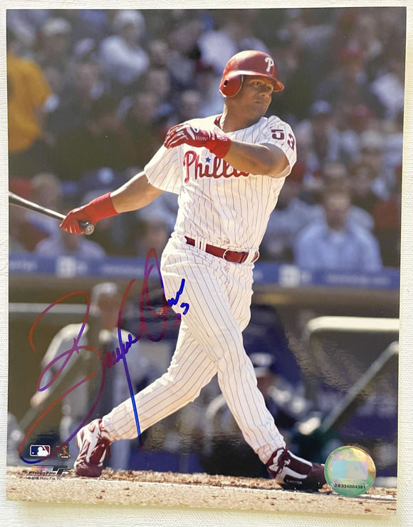 Bobby Abreu Signed Autographed Glossy 8x10 Photo - Philadelphia Phillies