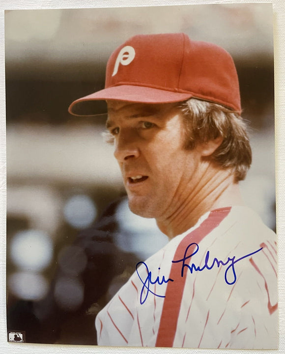 Jim Lonborg Signed Autographed Glossy 8x10 Photo - Philadelphia Phillies